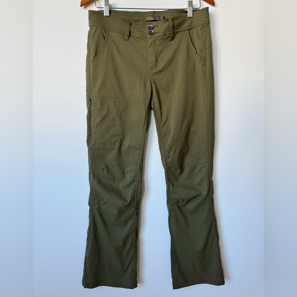 Prana Halle Pants in Olive Green - Picture 3 of 10